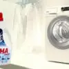 Product for washing clothes with machine